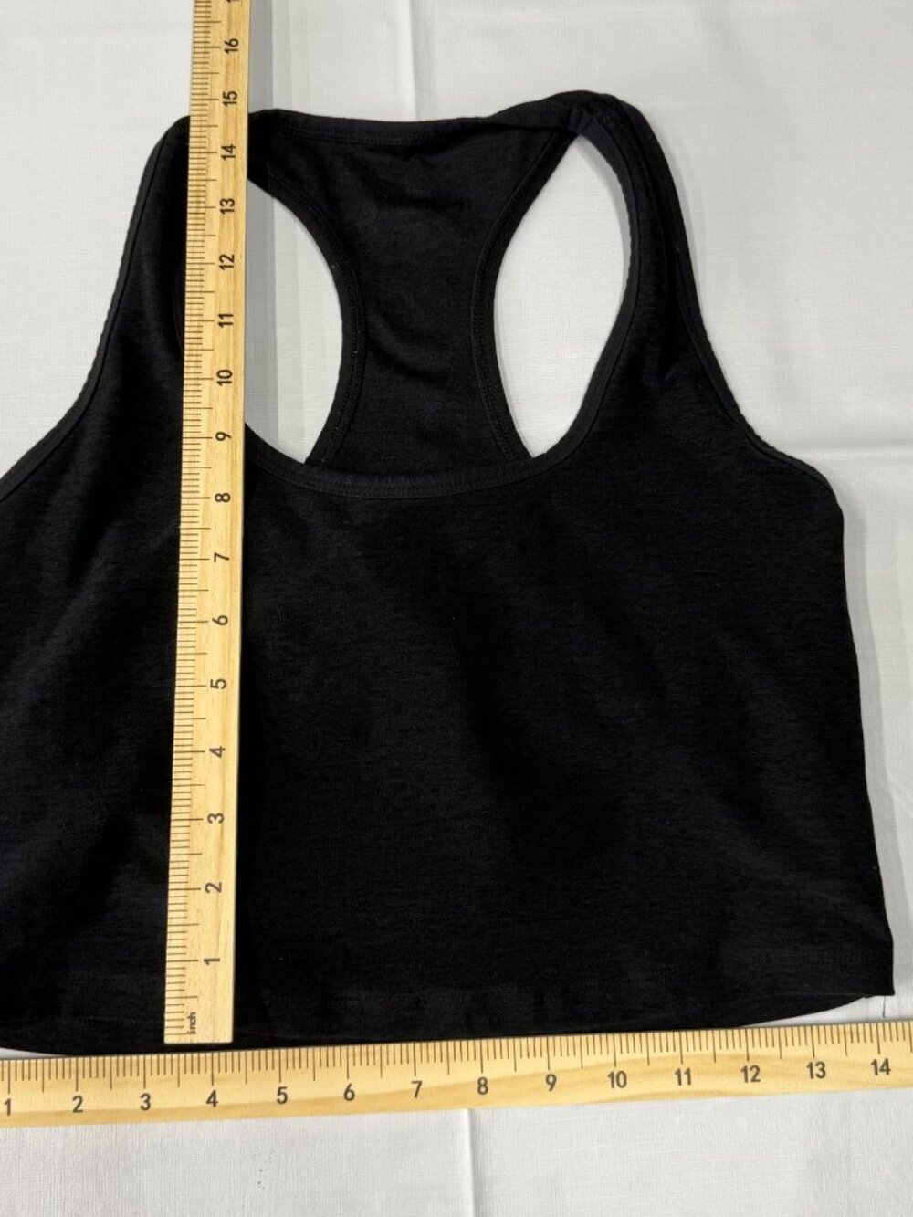Peloton sports bra racerback design open back XL dark gray - Picture 3 of 9